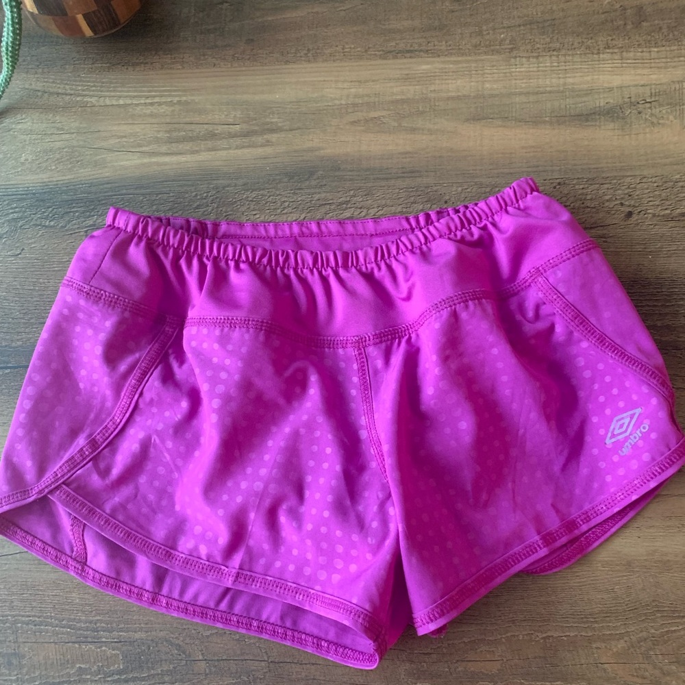 Umbro Running Athletic Shorts Purple/pink  Medium lines M